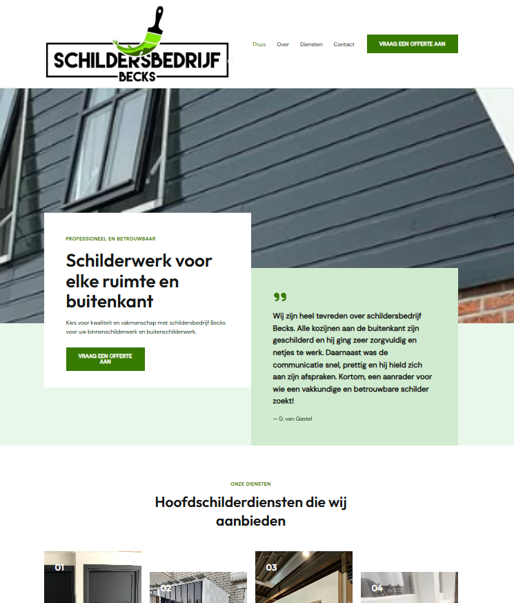 Schildersbedrijf Becks